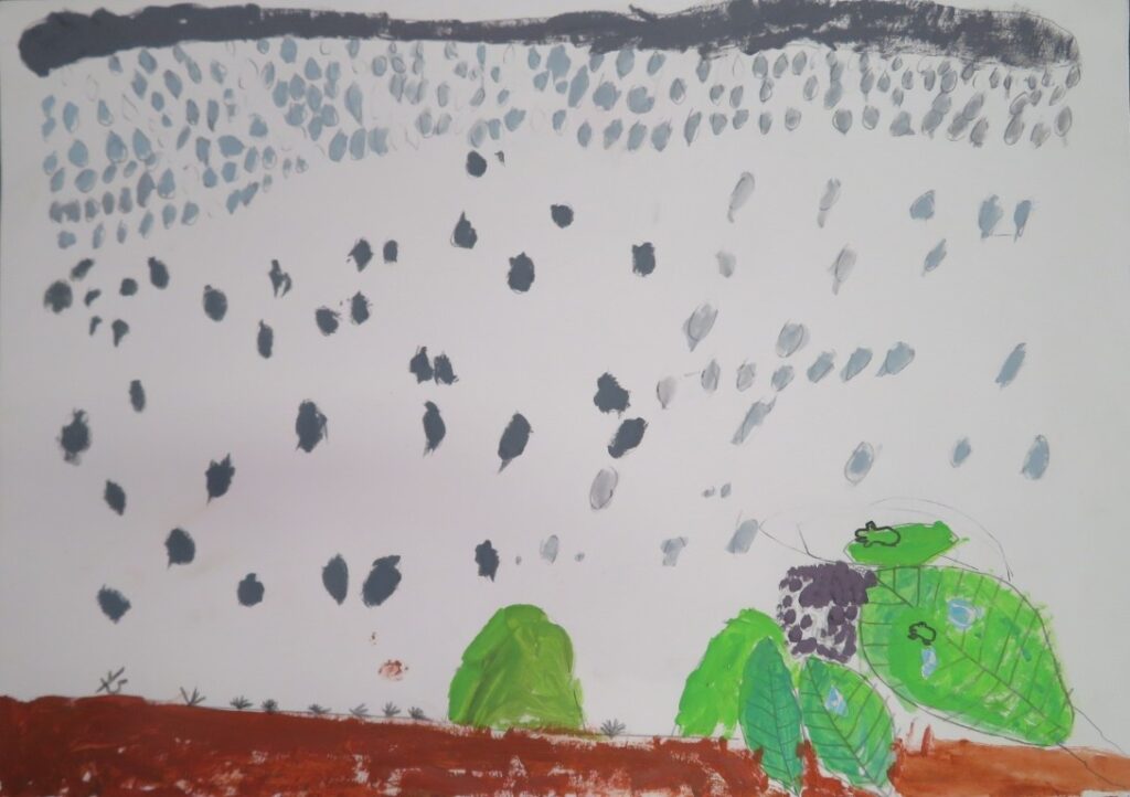 長谷部 颯平（岩谷小学校２年）「じゅんばんじゅんばんじゅんばんですよ」