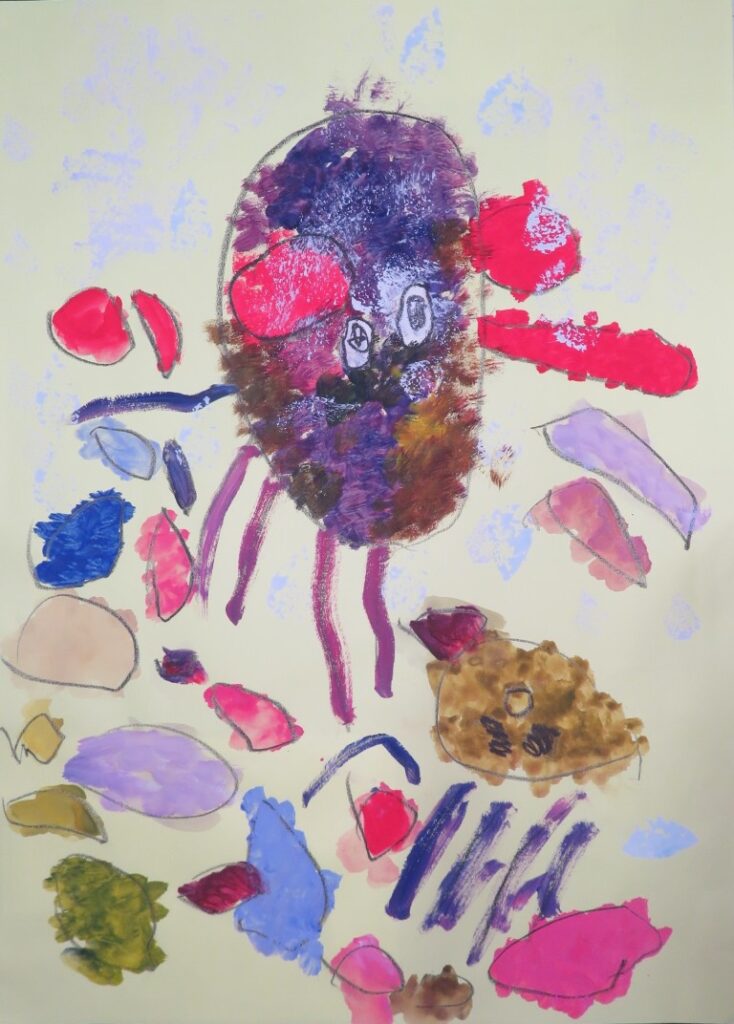 畑山 清虎（石脇北保育園年少）
「ぞうくんのあめふりさんぽ」