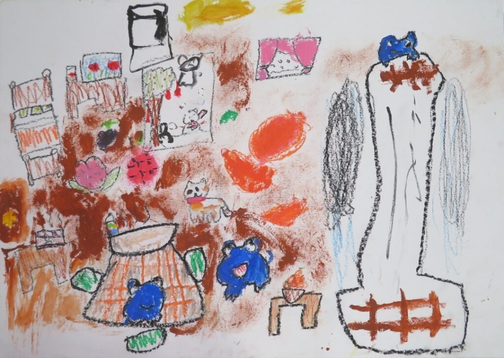 髙野 いつき（新山小学校２年）
「ぱくっ」