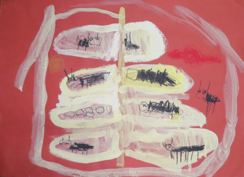 髙橋 應太（石脇西保育園年中）
「ありんこのアリー」