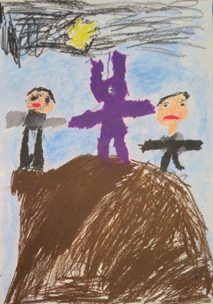 齋藤 輝（象潟小学校１年）「きらきら」