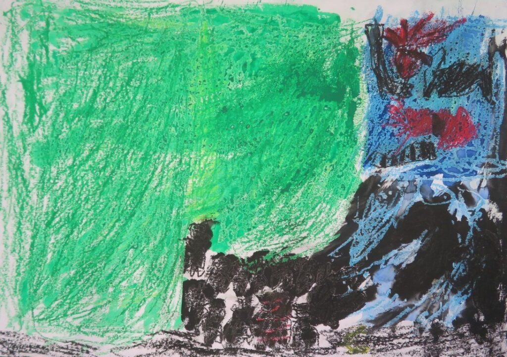 工藤 涼空（新山小学校２年）「１１ぴきのねこ」