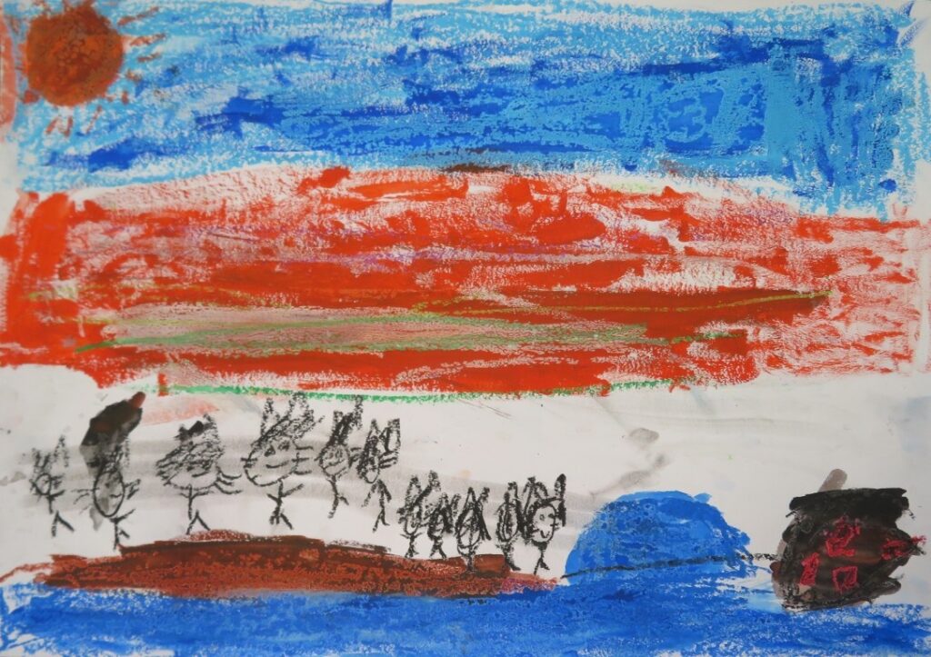 茂木 蒼次朗（新山小学校２年）「１１ぴきのねこ」