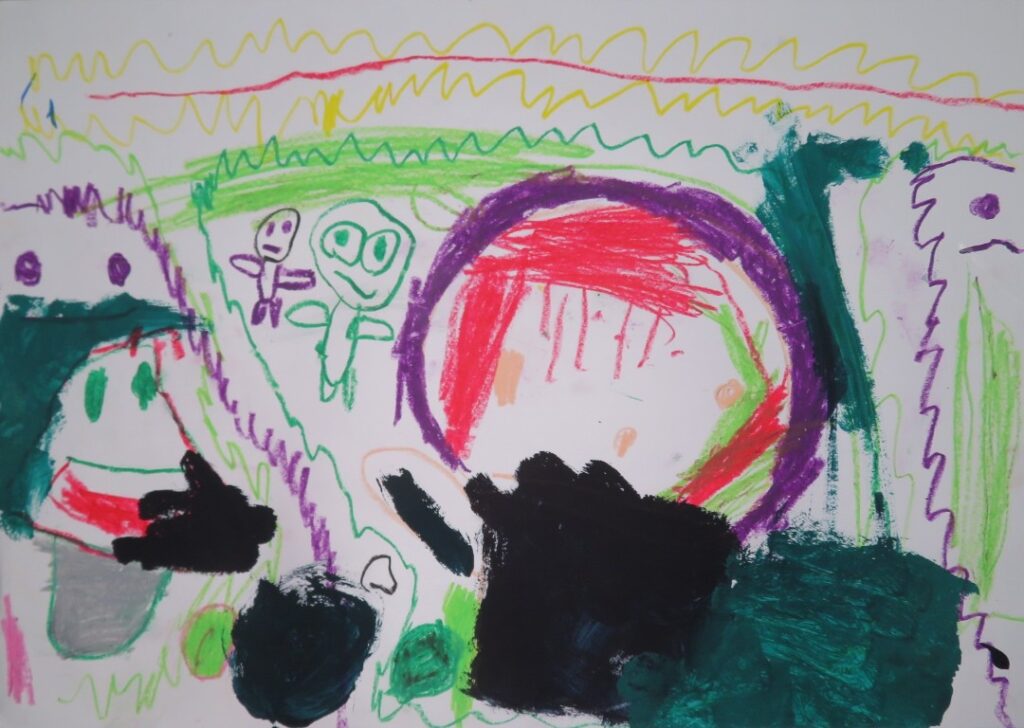 宮野 瑠衣（船越こども園年長）「おかあさんだいすきだよ」