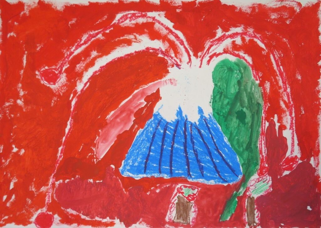 しょうじ たすく（鶴舞小学校２年）「ゴロゴロゴロゴロ」