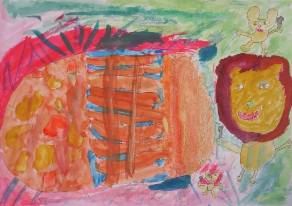 渡辺 凌生（子吉小学校３年）「なんでもレストラン」