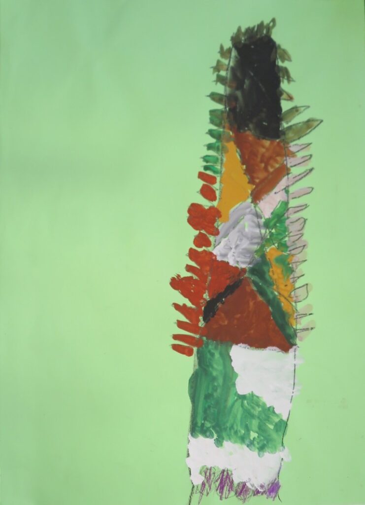 山本 蒼太（小友保育園年長）「たけのこ　ぐんぐん」