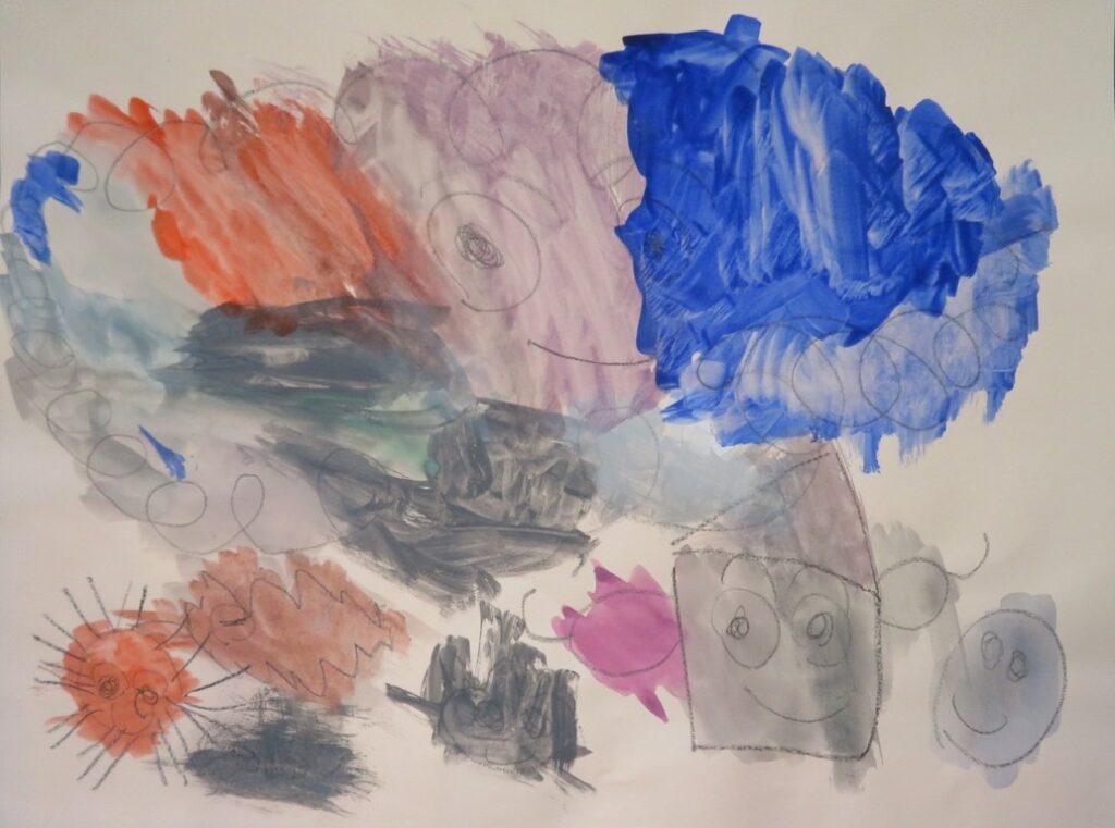 佐々木 蒼翔（小友保育園年中）「ねずみのよめいり」