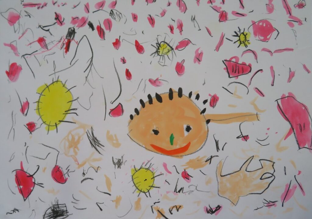 工藤 妃央（内越保育園年中）「よーいどん」