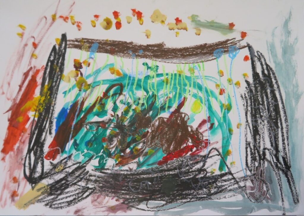 佐々木 明豊（西目小学校１年）「よるよ」