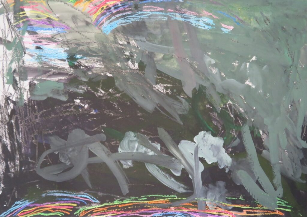 佐々木 結斗（西目小学校１年）「よるよ」