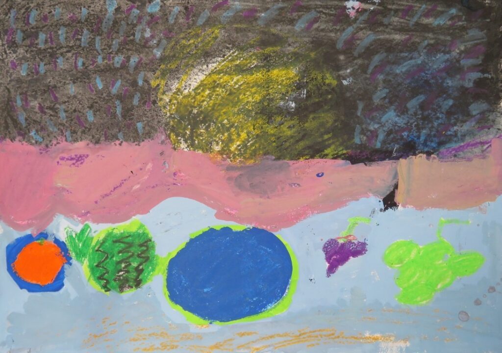 吉田 莉杏（西目小学校１年）「よるよ」