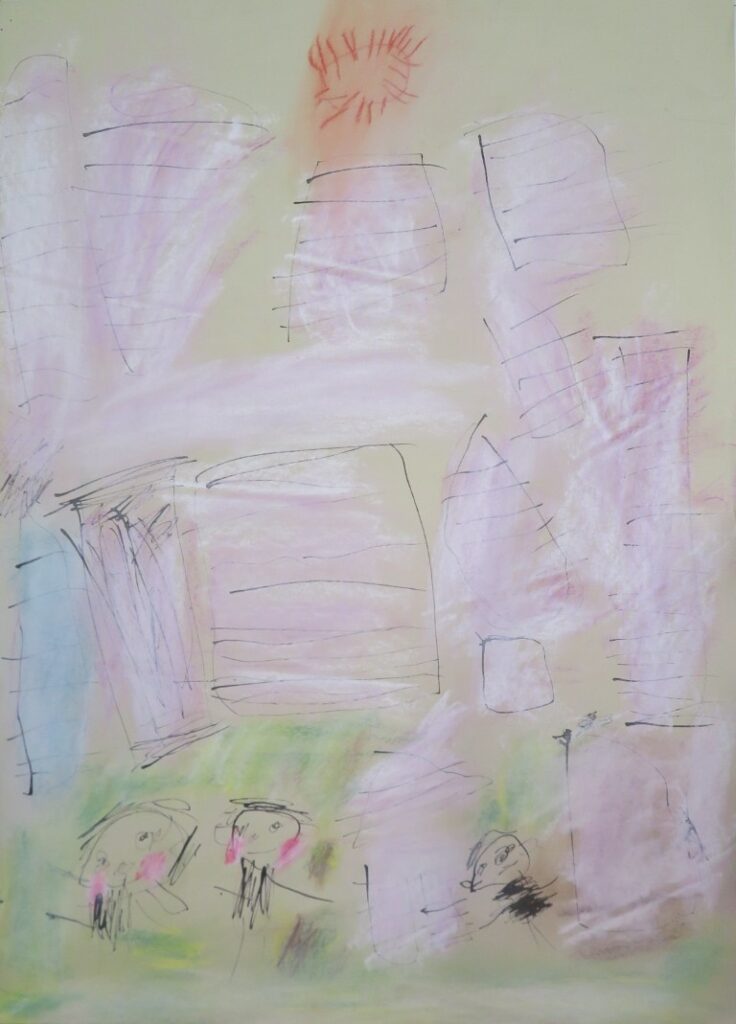 髙橋 杜和（石沢保育園年長）「ふしぎなたけのこ」