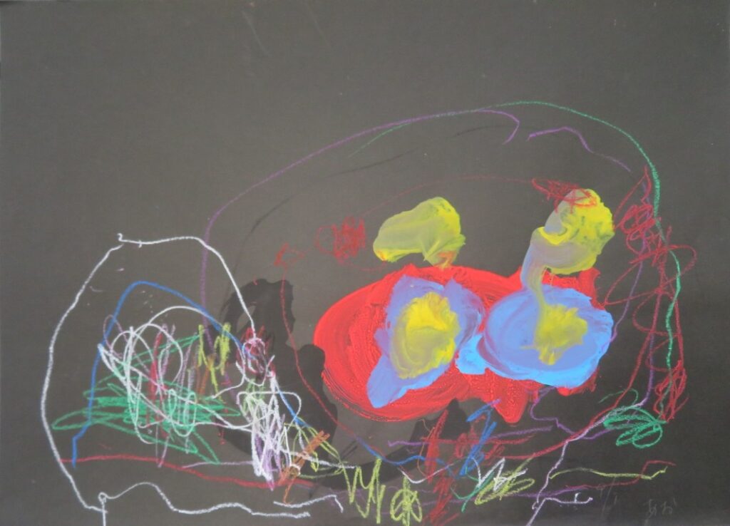 成田 蒼桜（風の子保育園年少）「なつやすみおばけ」