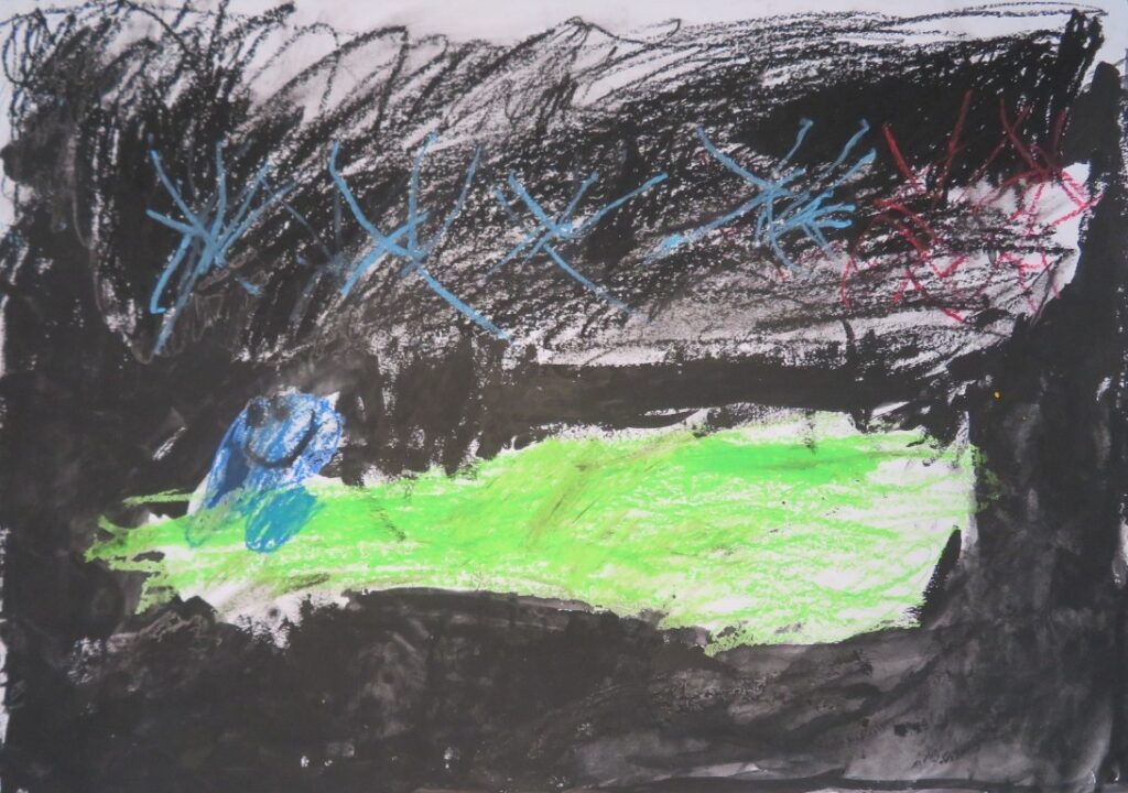 嵯峨 凜（新山小学校２年）「ぱくっ」