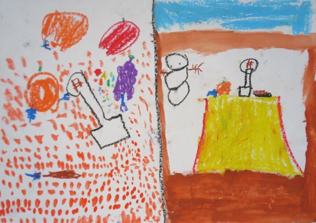 佐々木 尊真（新山小学校２年）「ぱくっ」