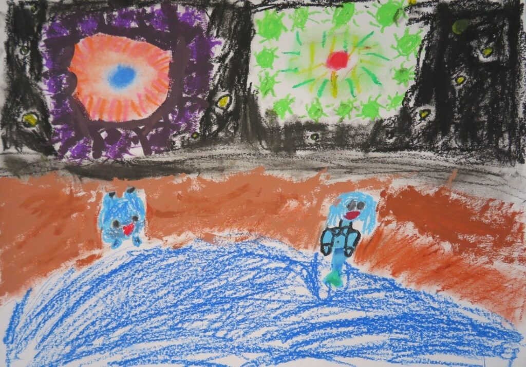 渡辺 ゆい（新山小学校２年）「ぱくっ」