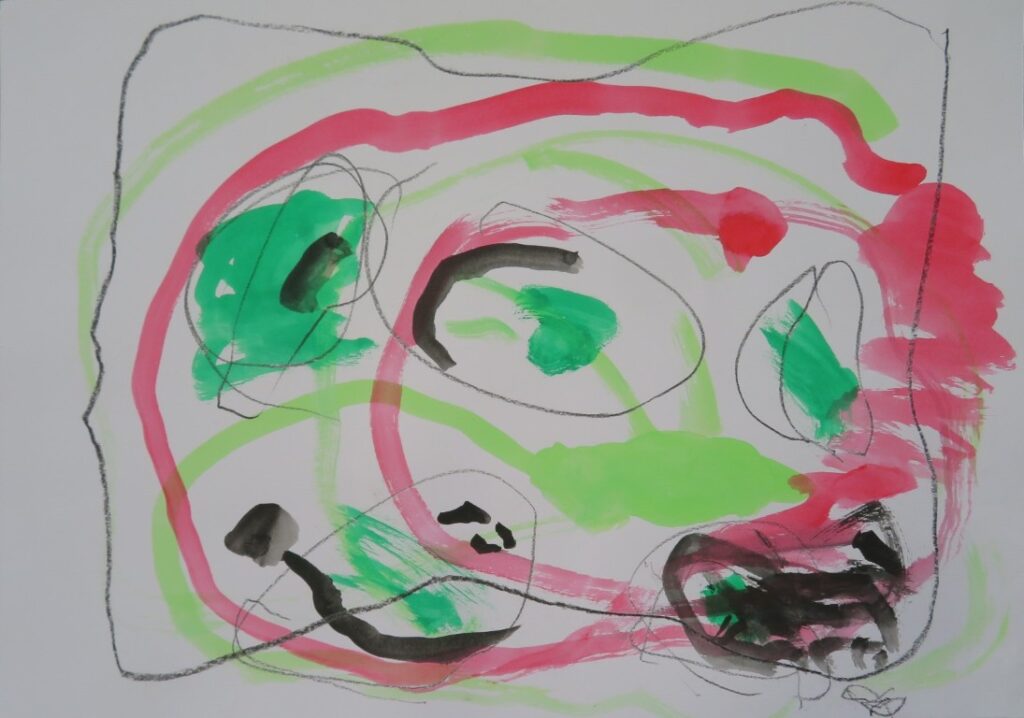 篠田 煉（内越保育園年少）「しゅつどう！しょうぼうたい」