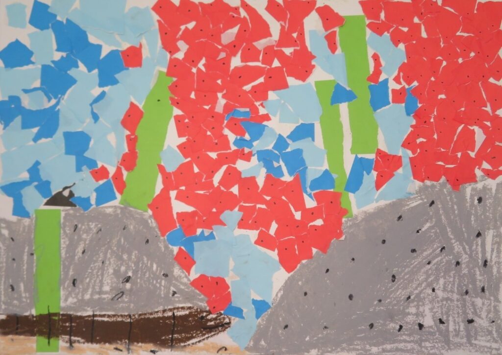 和田 結愛（尾崎小学校１年）「スイミー」