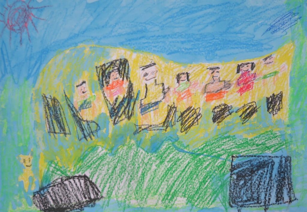 工藤 唯斗（子吉小学校１年）「きょだいなきょだいな」