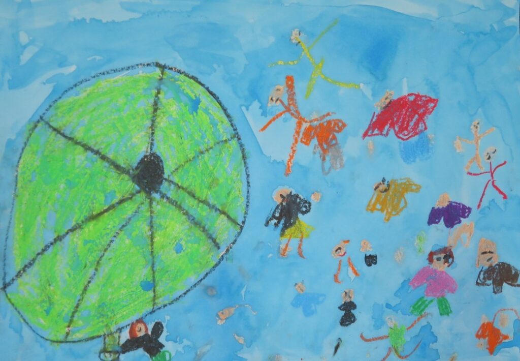 佐藤 希乃香（子吉小学校１年）「きょだいなきょだいな」