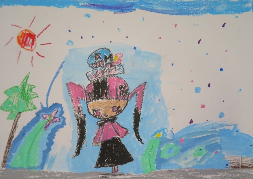 田中 杏奈（小友小学校１年）「ミリーのすてきなぼうし」