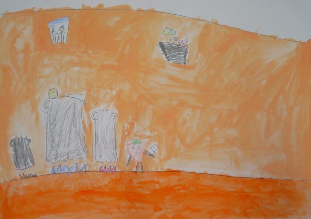 佐々木 力斗（岩谷小学校１年）「いろいろおふろはいり隊！」