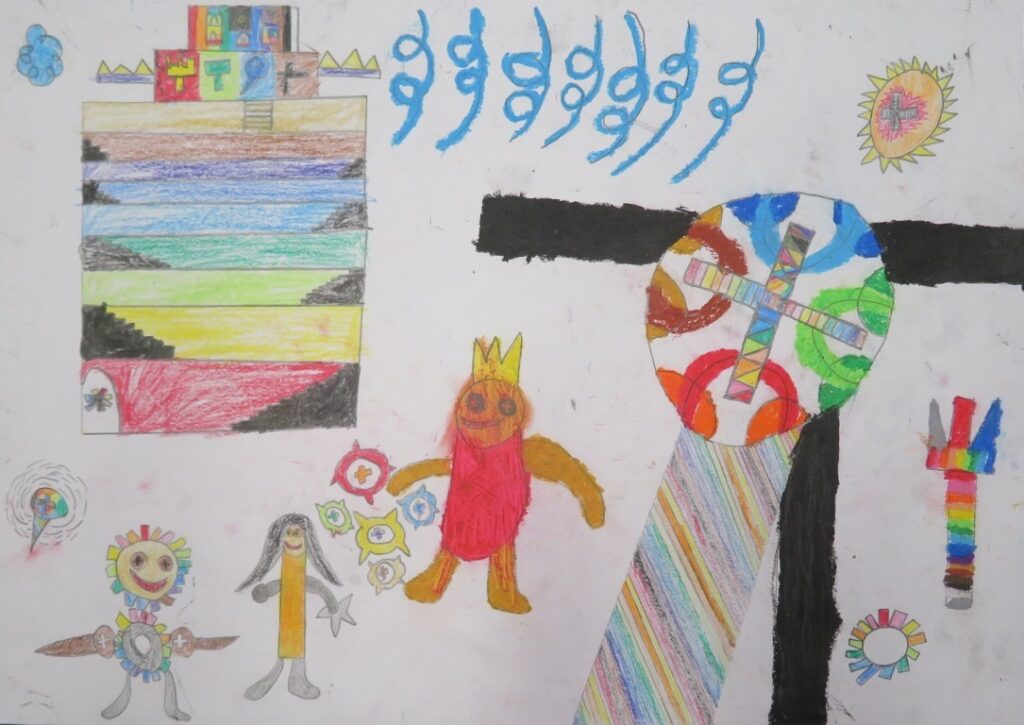 小松 蓮太（東由利小学校２年）「にじいろのネジ」