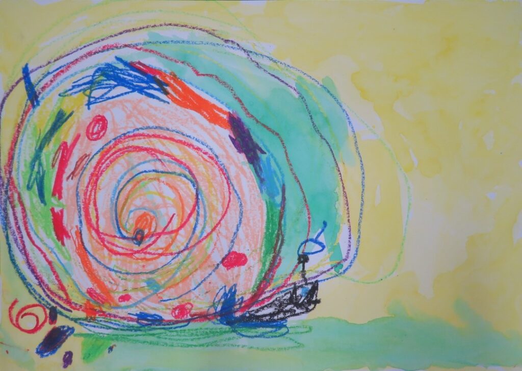 佐藤 陽真（平沢小学校１年）「せかいいちおおきなうち」