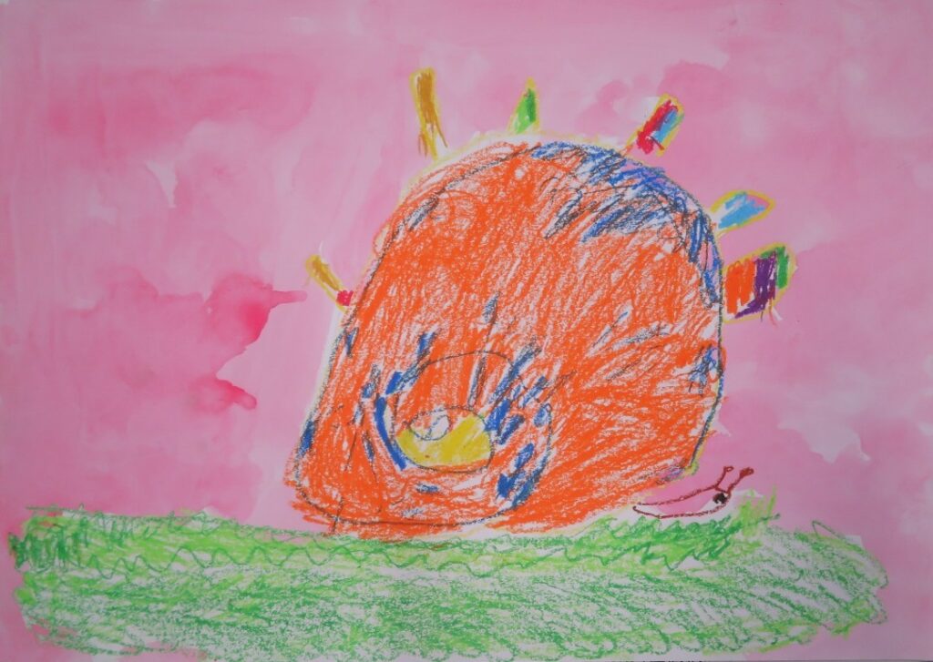 若林 慶真（平沢小学校１年）「せかいいちおおきなうち」