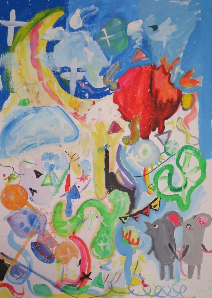 佐々木 柚香（院内小学校３年）「マシューのゆめ」