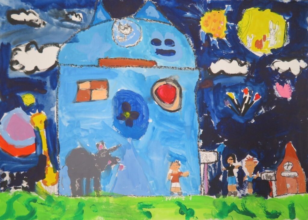 髙橋 碧（院内小学校３年）「そらいろのたね」