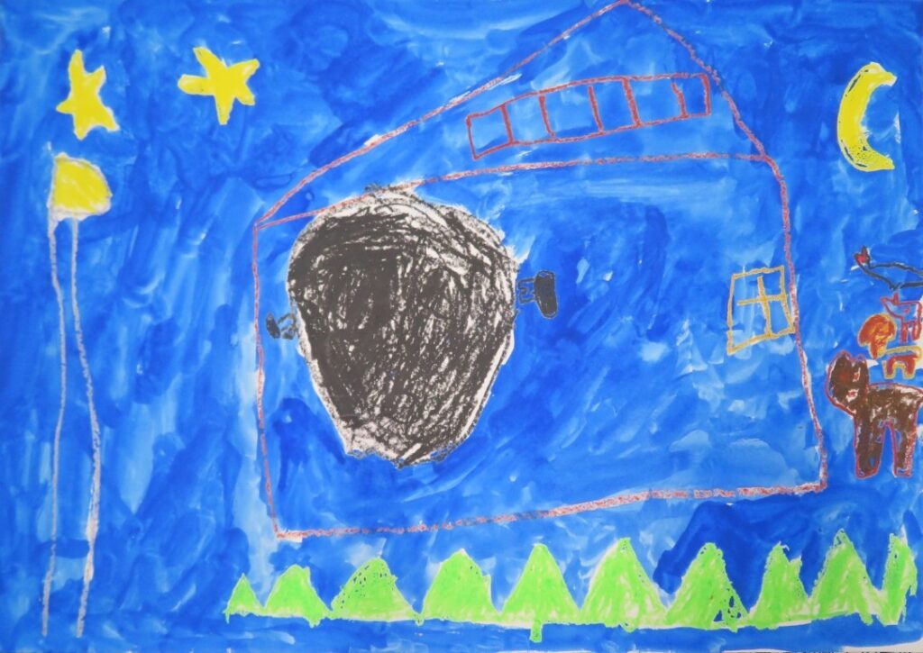 すとう やまと（金浦小学校１年）「ブレーメンのおんがくたい」