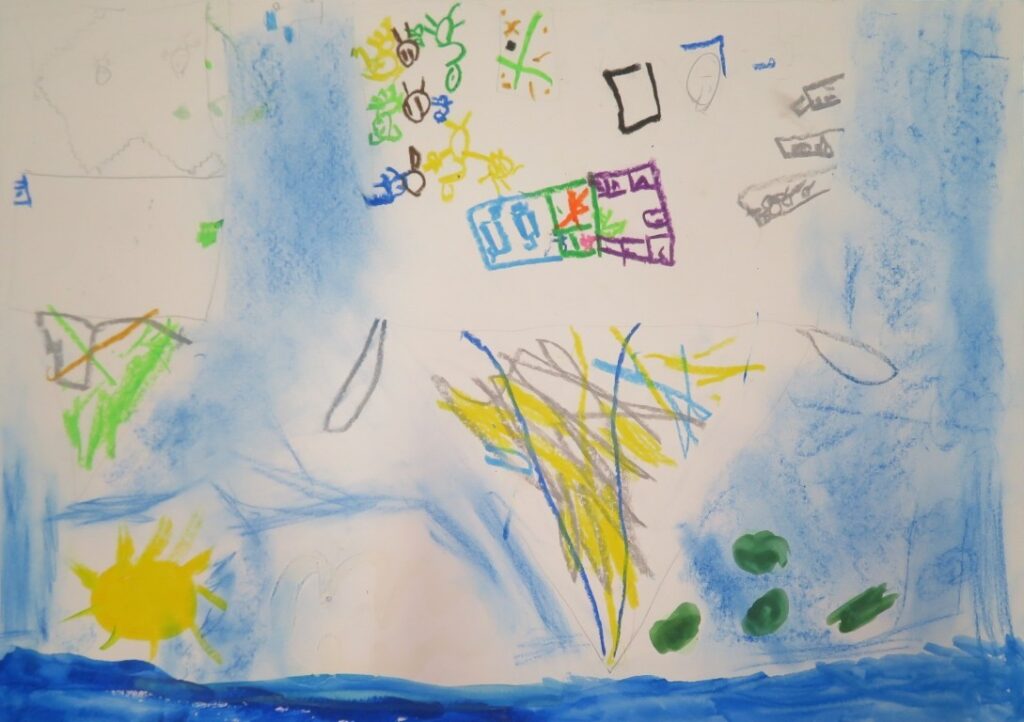 佐々木 湊斗（象潟小学校３年）「とこやにいったライオン」