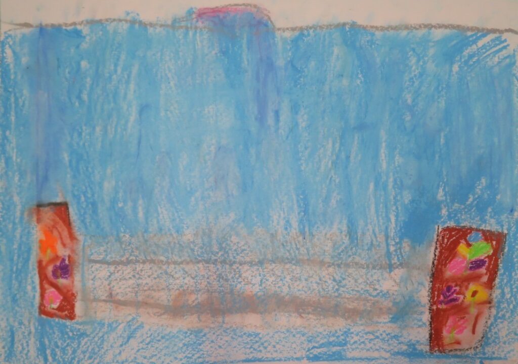 村上 紅彩（象潟小学校２年）「ぼくのがっこう」