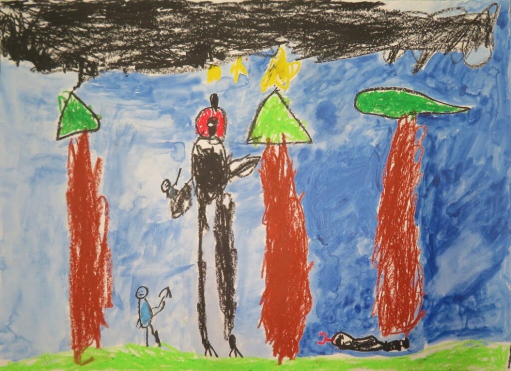 佐々木 湧晟（象潟小学校１年）「きらきら」