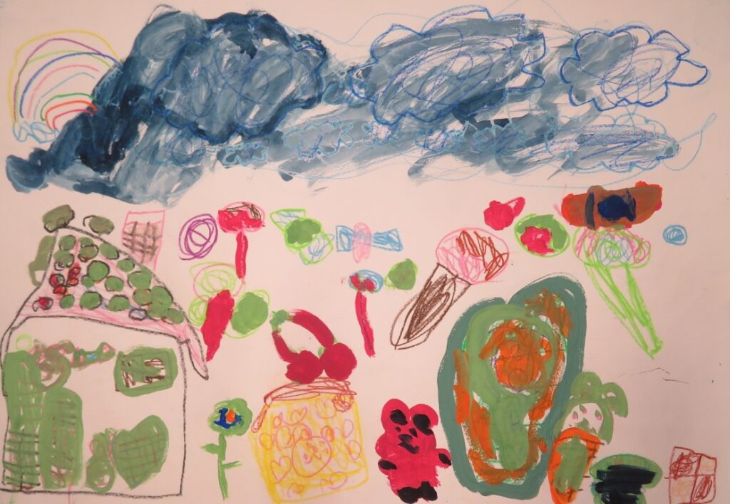 金澤 杏心（船越こども園年長）「おかしのずかん」